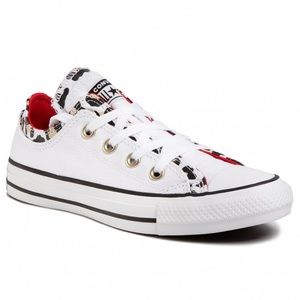 CONVERSE ALL STAR DOUBLE UPPER SNEAKER - LEOPARD